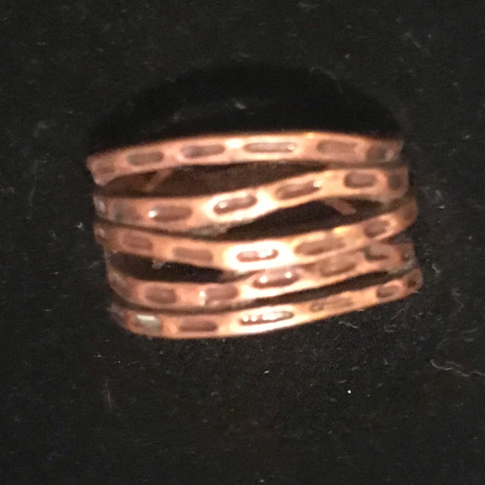 Premier Designs Copper ring sz 7